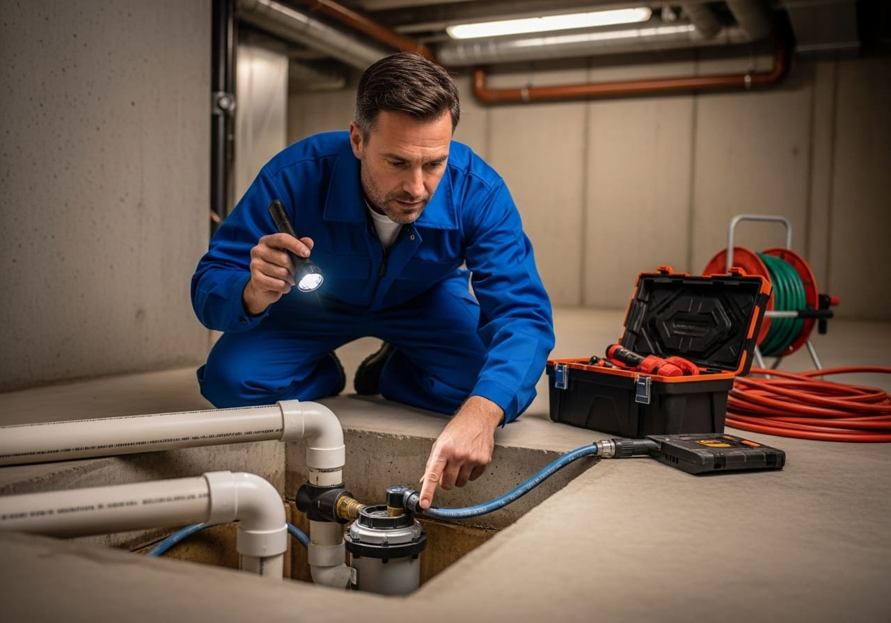 Sump Pump Installation & Repair in Rice